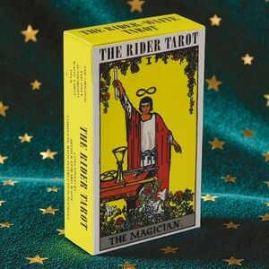 New Authentic Rider Waite Tarot Deck w/ Instructions Original Card Set Booklet